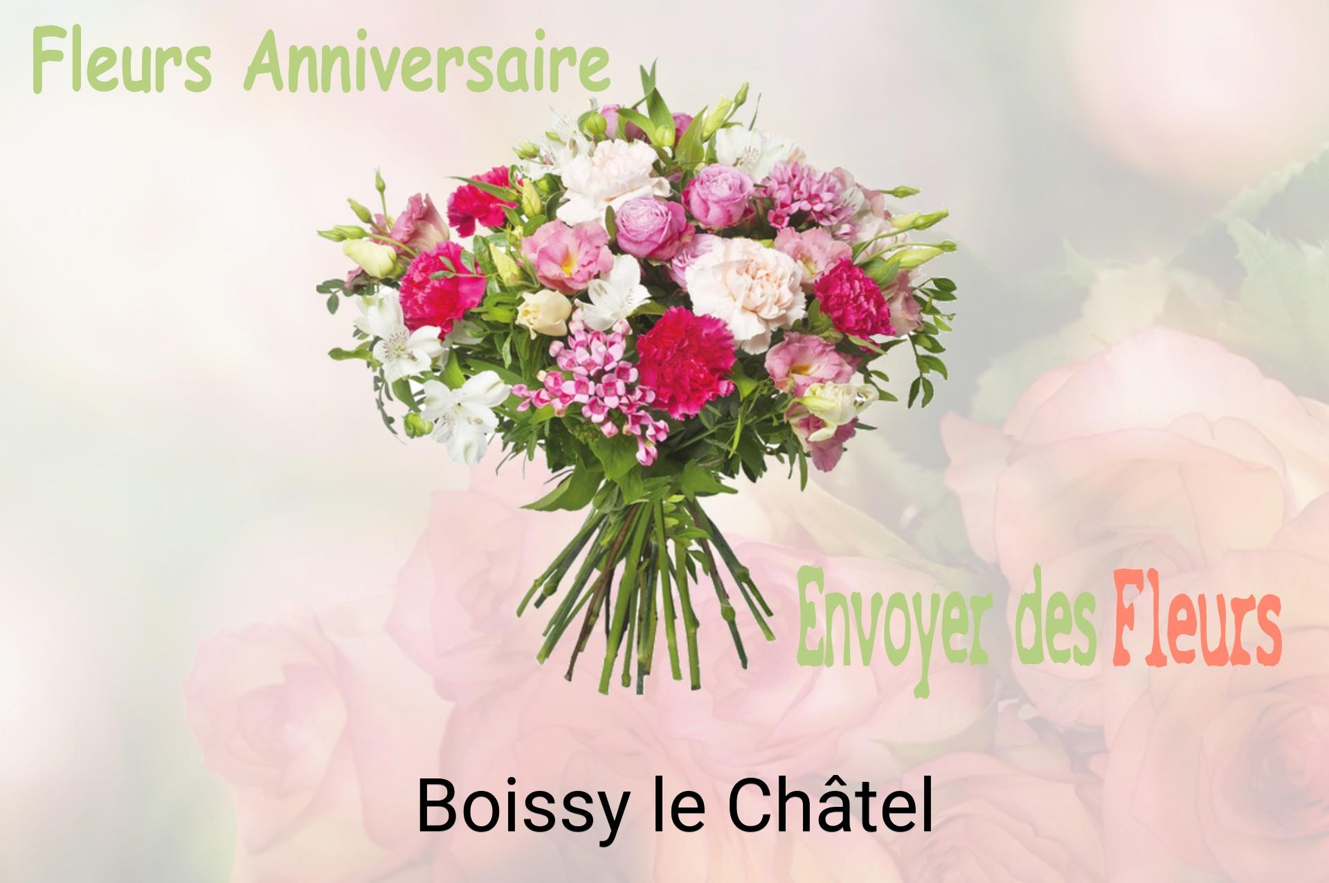 Bouquet de fleurs d’anniversaire livré à Boissy-le-Châtel