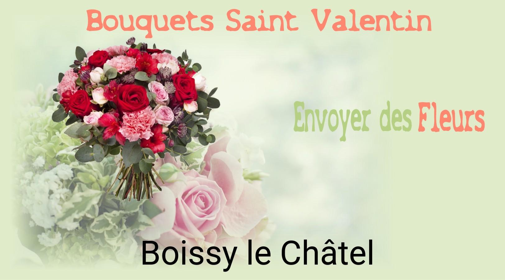 Roses de Saint-Valentin livrées à Boissy-le-Châtel